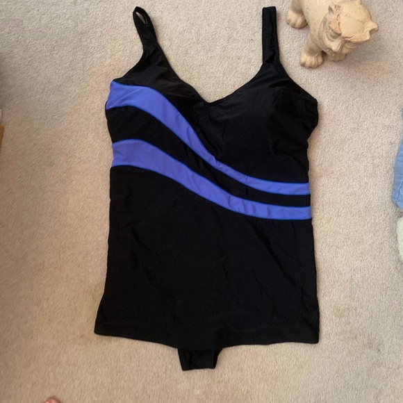 Silhouette Solution Bathing Suit sz 22-24 - Picture 1 of 1